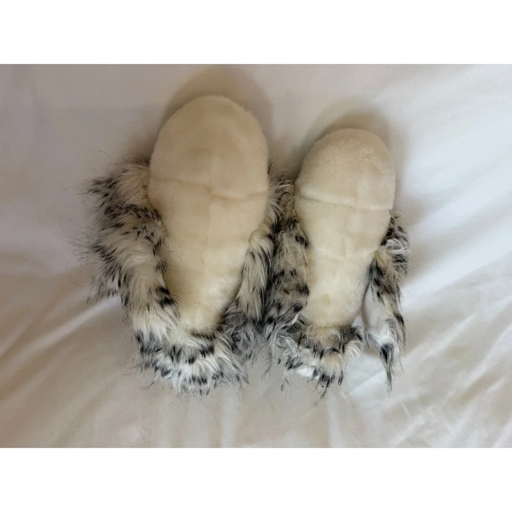 Douglas Cuddle Toys Snowy Owl Plush Stuffed Animal Pair White 8 Inch Realistic